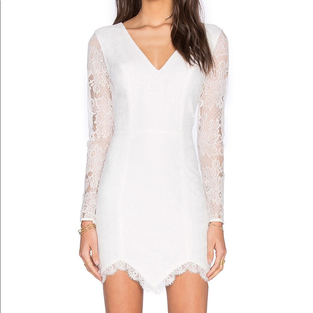 NBD X Revolve Look Back At It Mini Dress Nwt Small